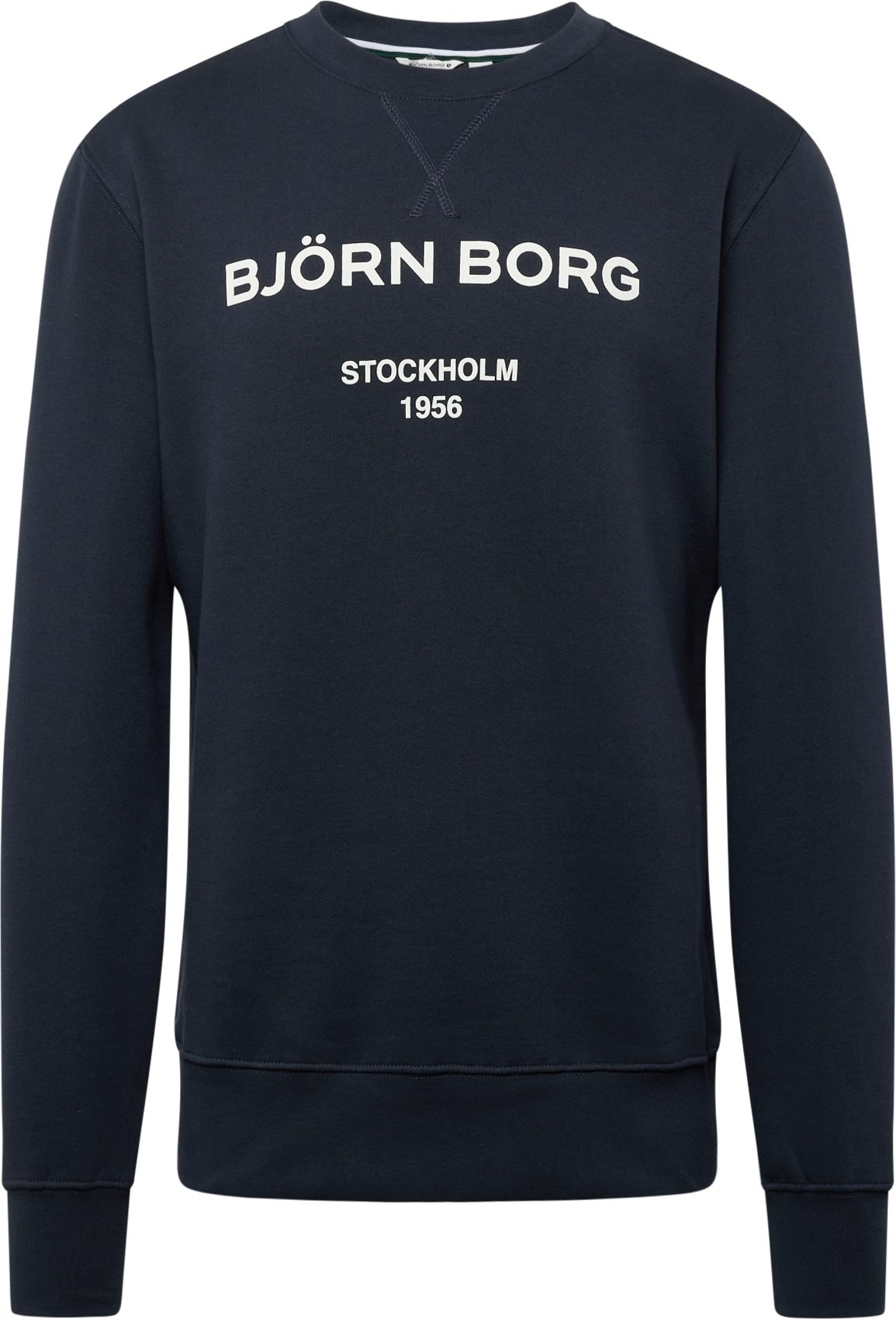 Sportovní mikina BJÖRN BORG noční modrá / bílá