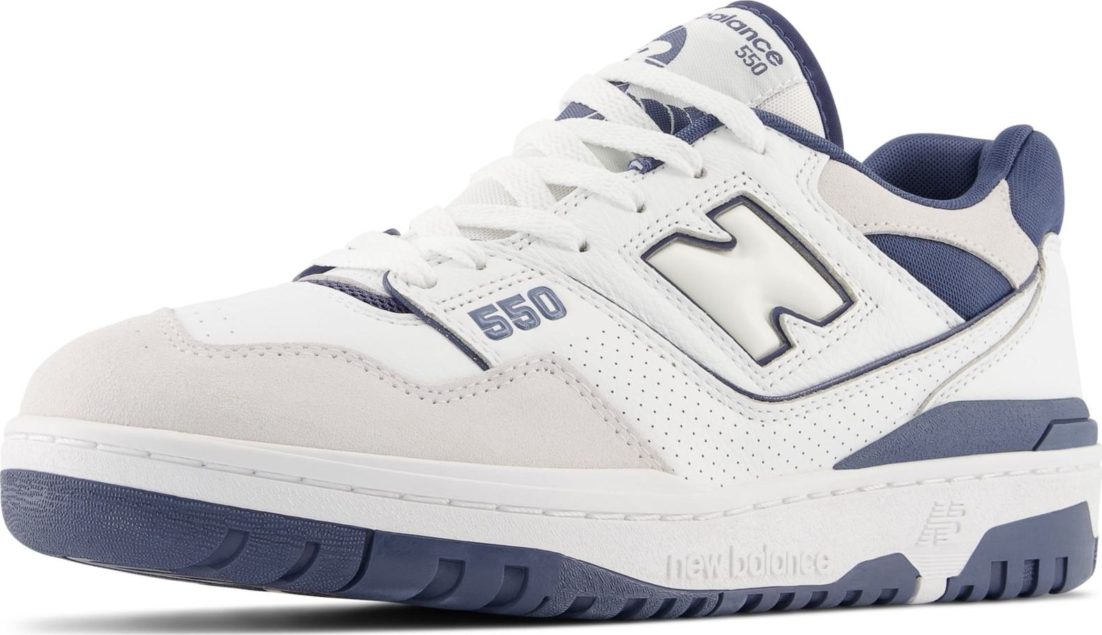 Tenisky '550' New Balance světle béžová / námořnická modř / bílá