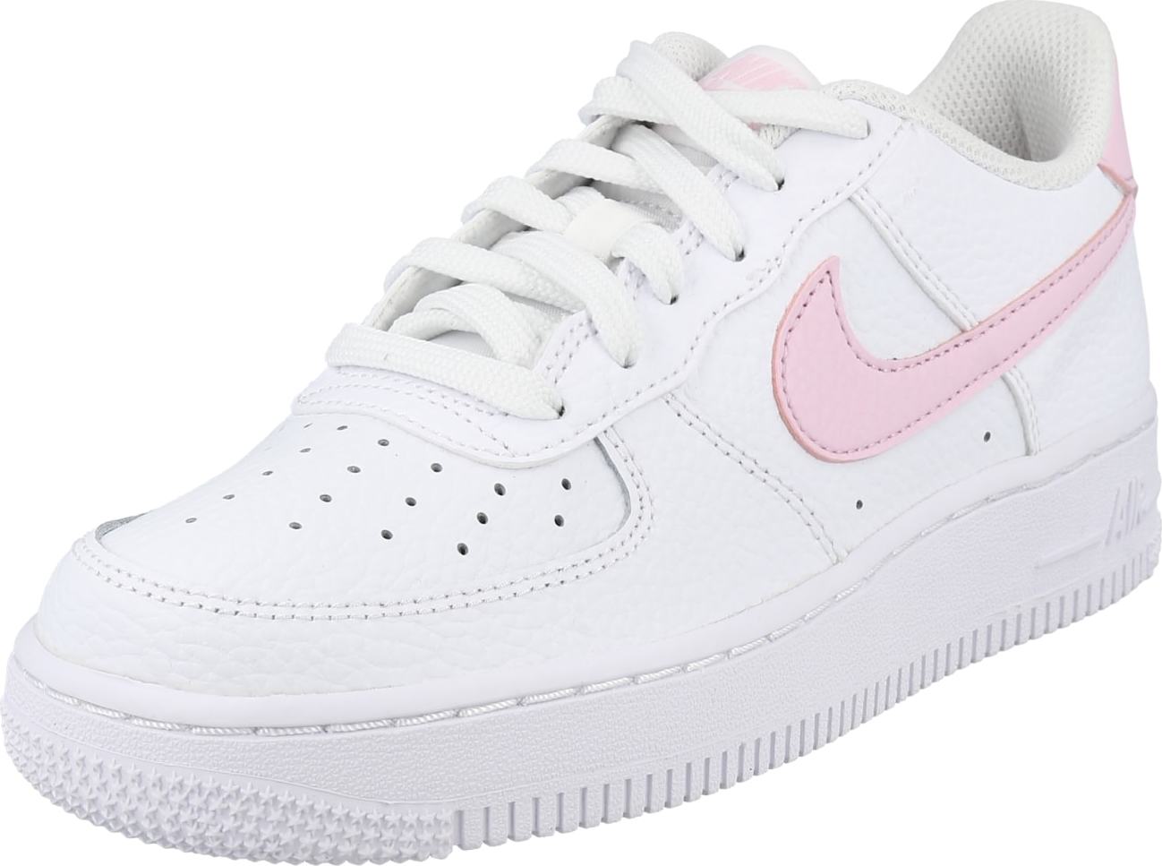 Tenisky 'Air Force 1' Nike Sportswear růžová / bílá