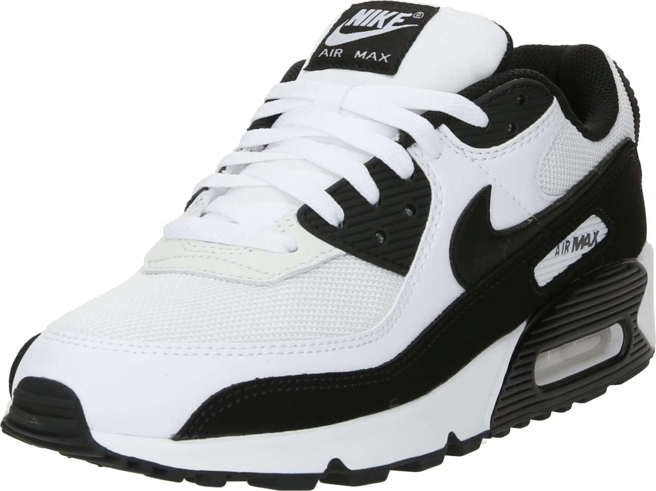 Tenisky 'Air Max 90' Nike Sportswear černá / bílá