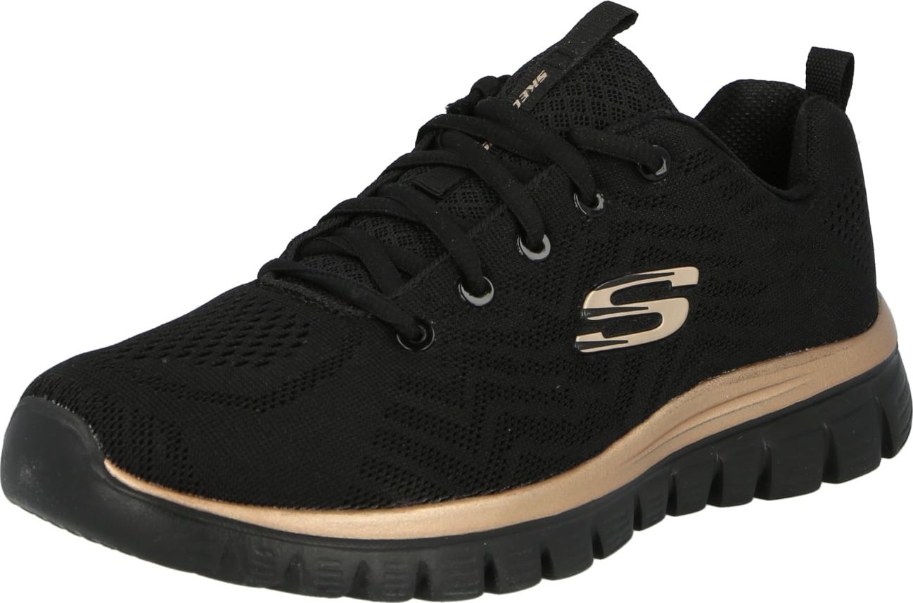 Tenisky 'Graceful Get Connected' Skechers černá