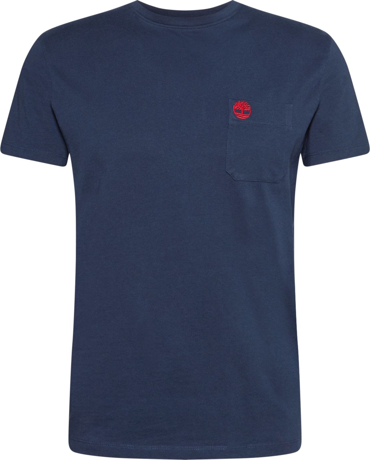 Tričko 'Dun-Riv' Timberland marine modrá / červená