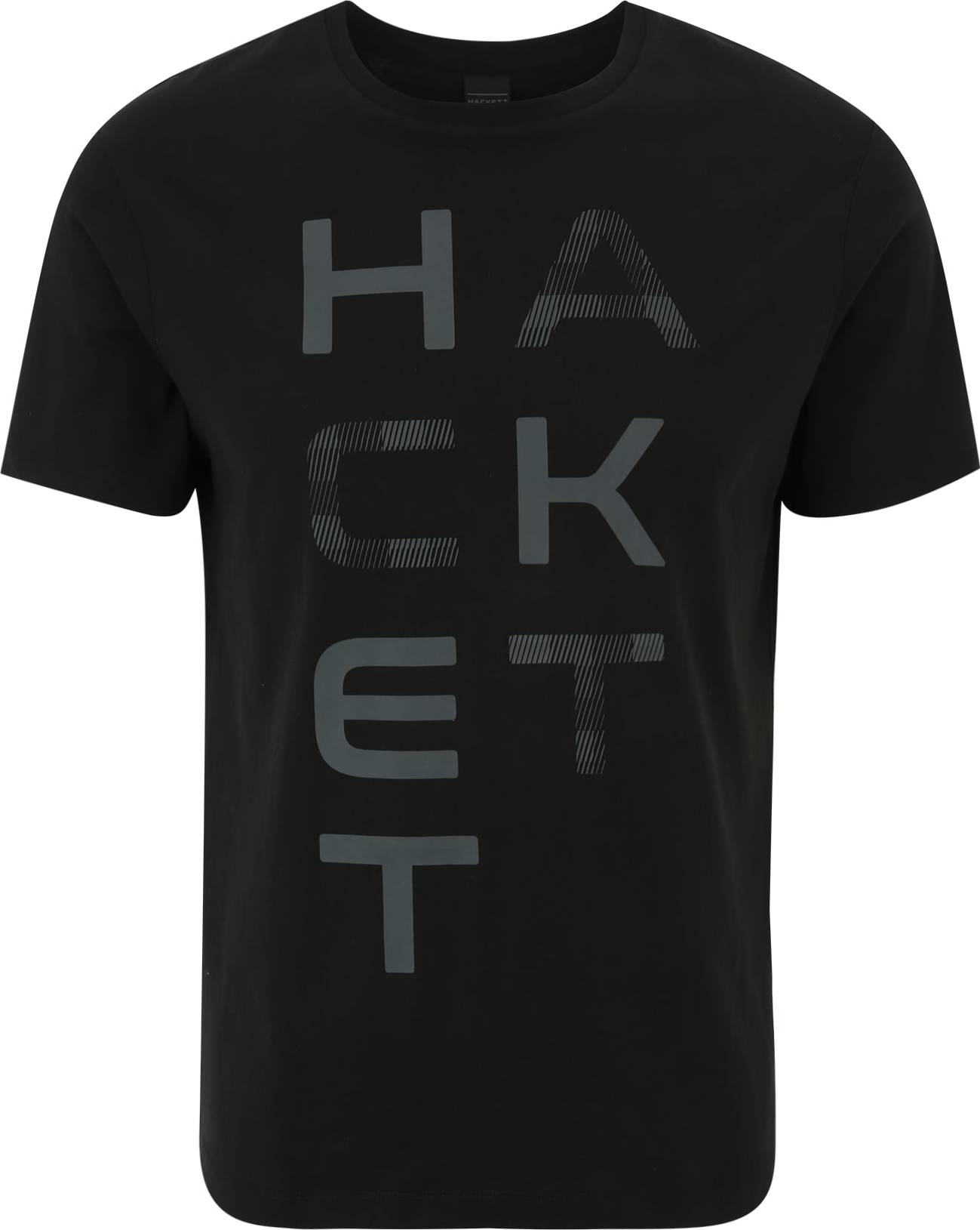 Tričko Hackett London tmavě šedá / černá