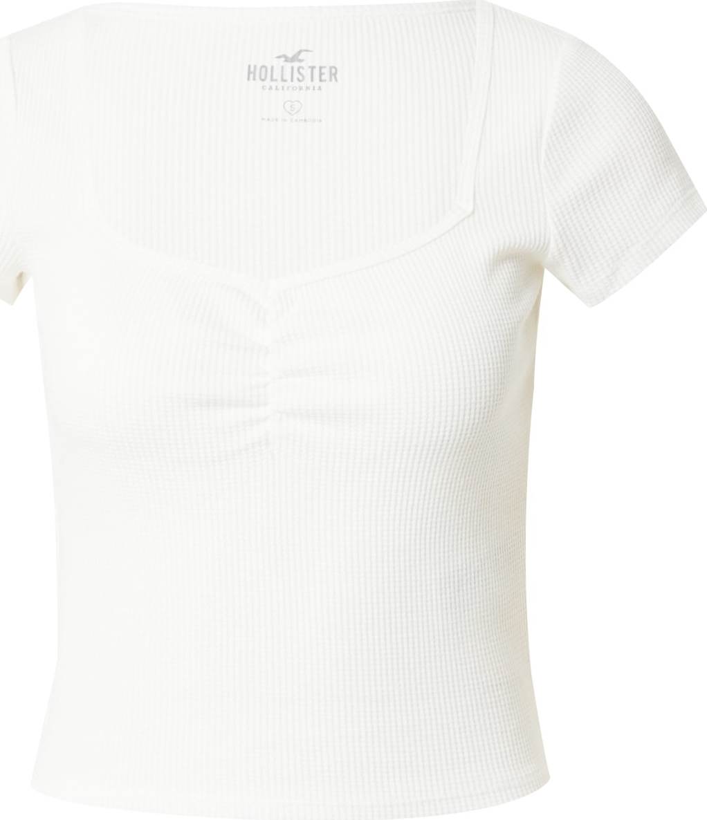 Tričko Hollister bílá