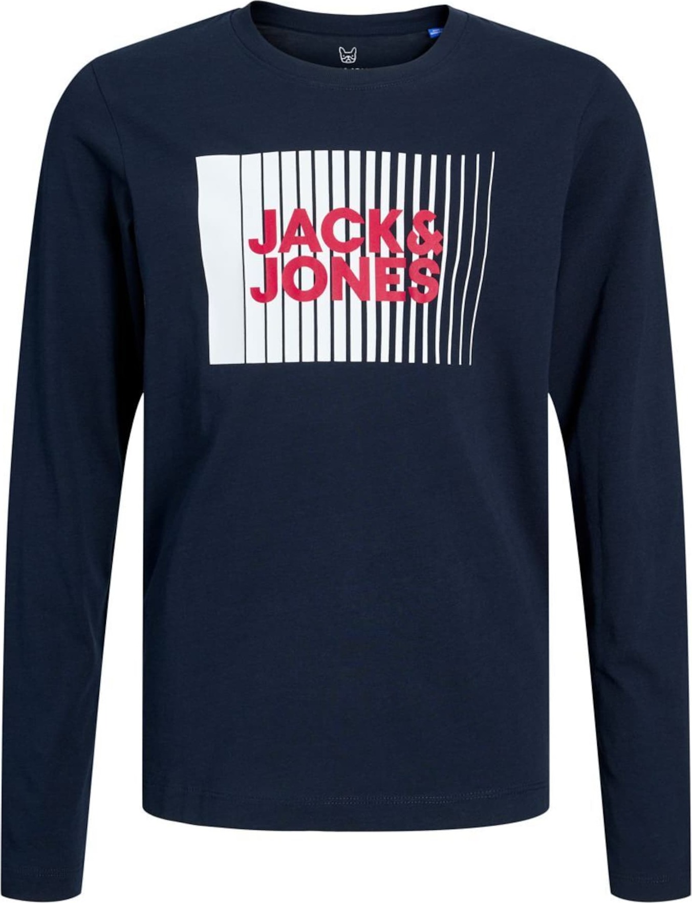 Tričko Jack & Jones Junior modrá / červená / bílá