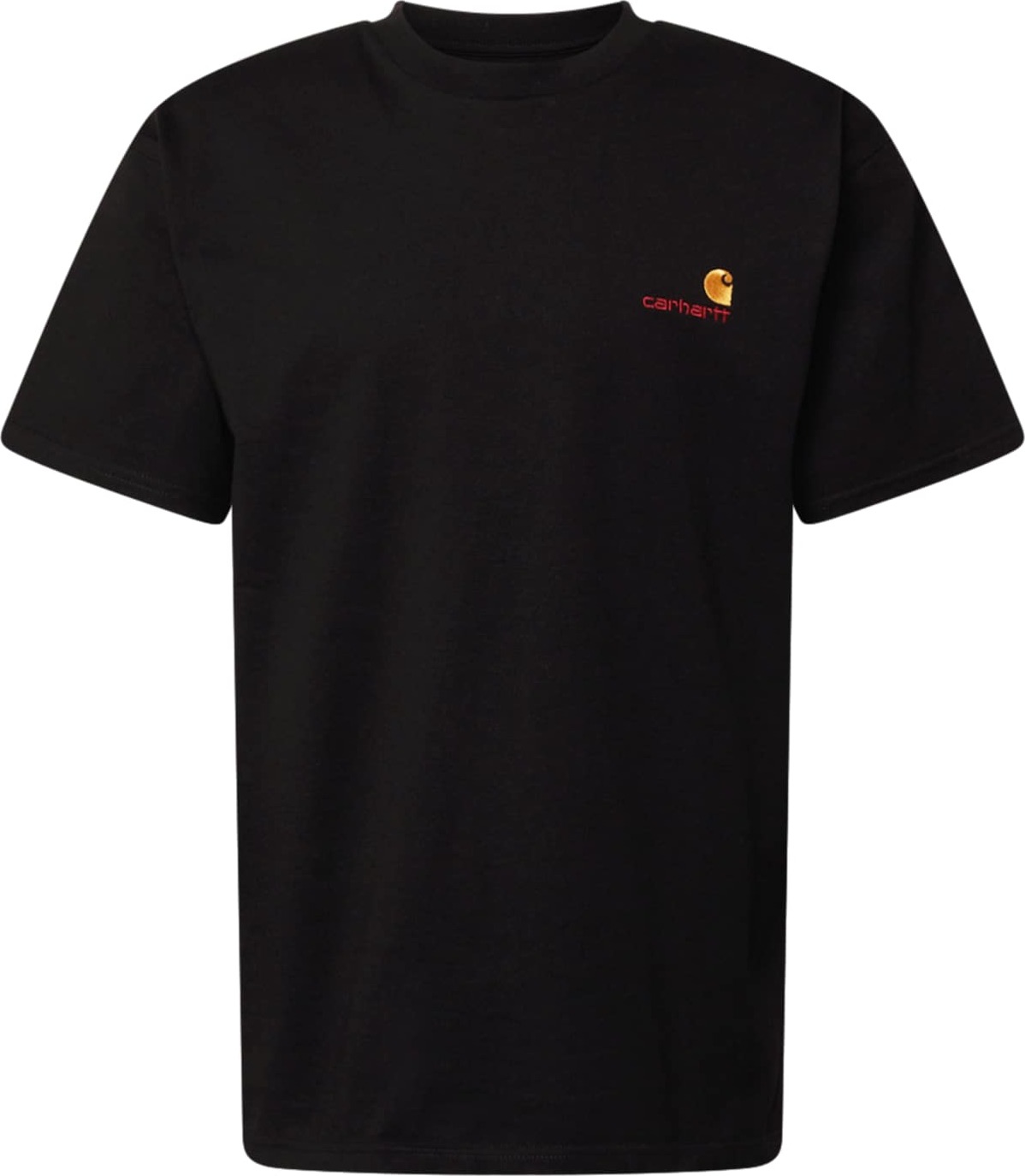Tričko 'S/S American Script T-Shirt' Carhartt WIP černá