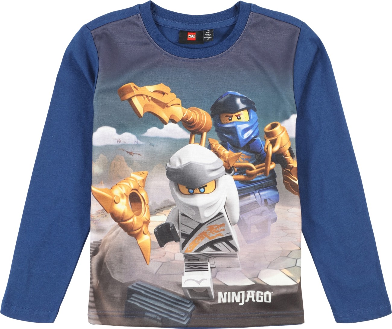 Tričko 'TAYLOR' LEGO® kidswear modrá / chladná modrá / zlatě žlutá / bílá